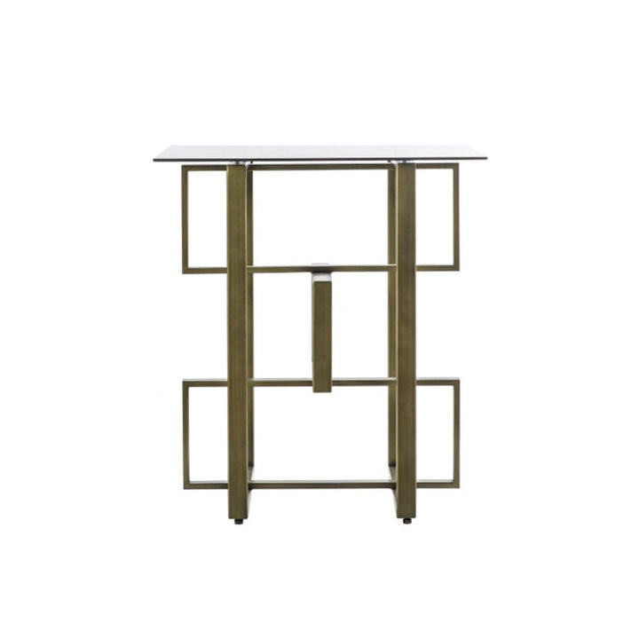 Delfin Bronze Abstract Side Table End and Side Table 