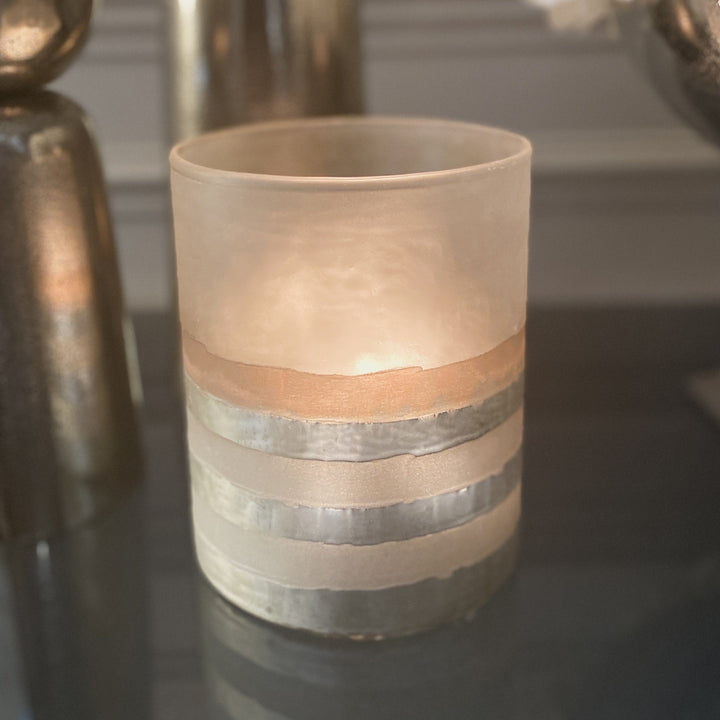 Dusk Large Champagne Candle Holder Accessories 