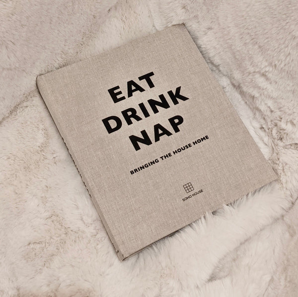 Eat Drink Nap Neutral Coffee Table Book Books 