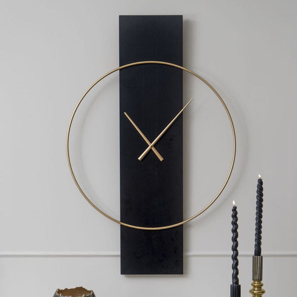 Jamie Gold Wall Clock – Rowen Homes