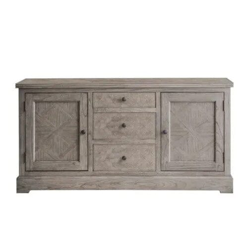 Elysium Natural Wood 2 Door 3 Drawer Sideboard Sideboard 