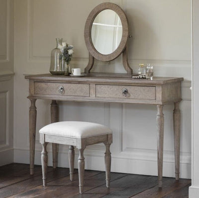 Elysium Natural Wood Dressing Table Mirror Mirror 