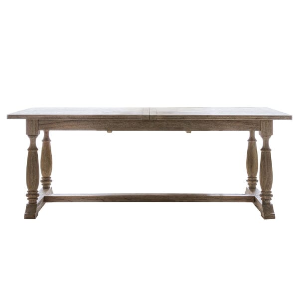 Elysium Natural Wood Extending Rectangular Dining Table – Rowen Homes