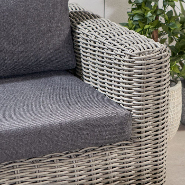 Escher Grey Outdoor Rattan Corner Sofa Set Furniture 