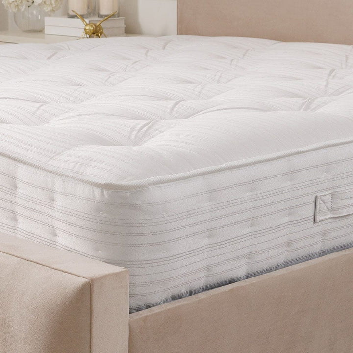 Essential 1500 Pocket Natural Mattress, With Wool, Silk and Cashmere Made to Order Bed 