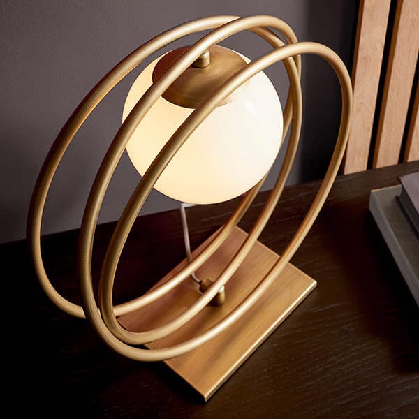 Eternal Gold Loop Table Lamp Lighting 