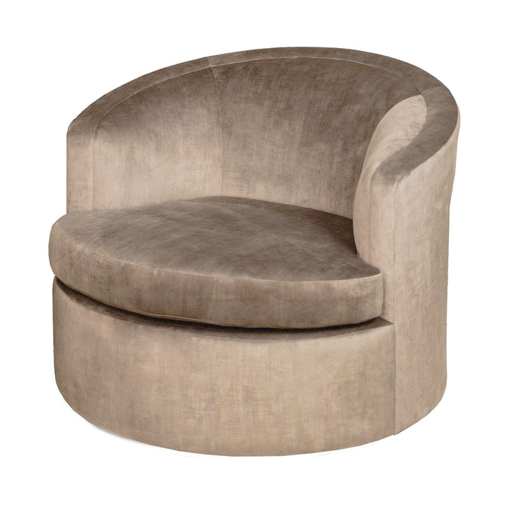 Ferrero Biscuit Luxury Curved Armchair Made to Order Sofa 