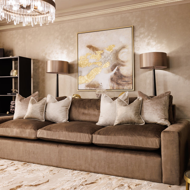 Ferrero Coffee Luxury Sofa Sample Sample 