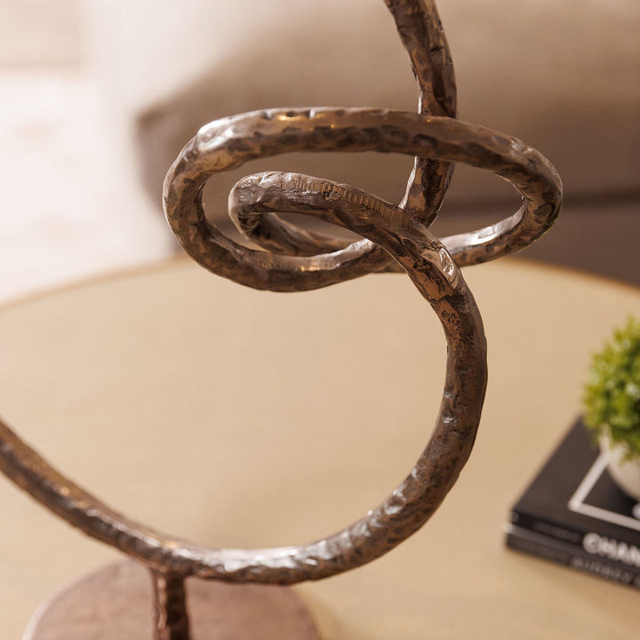 Finsbury Luxury Bronze Round Sculpture Accessories 