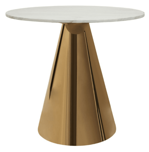 Gabriella Marble & Gold Dining Table Furniture 