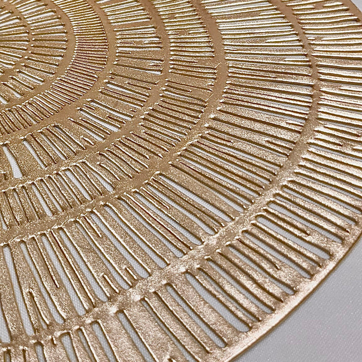 Georgina Gold Textured Placemat Kitchen 