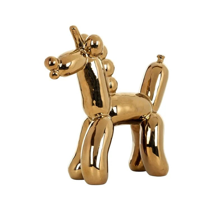 Gigi Gold Unicorn Balloon Decorative Ornament Accessories 