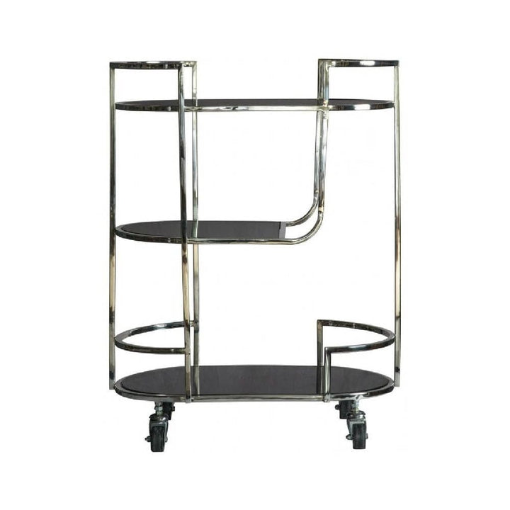 Hadston Silver Drinks Trolley Furniture 