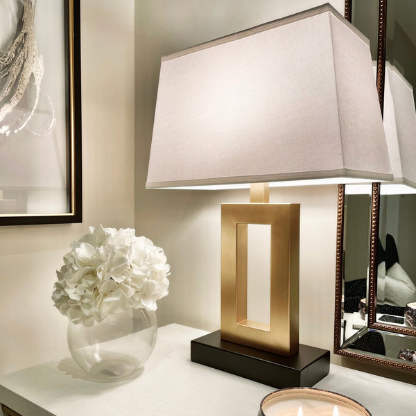 Hattie Gold Metal Lamp Lighting 