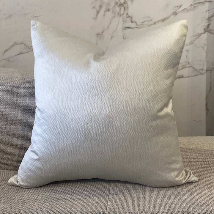 Isla Moon Textured Satin Cushion - 50 x 50cm Cushion 
