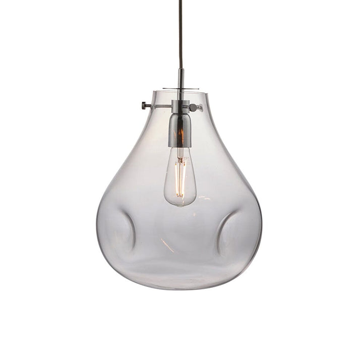 Juniper Clear Glass Pendant Ceiling Light Lighting 