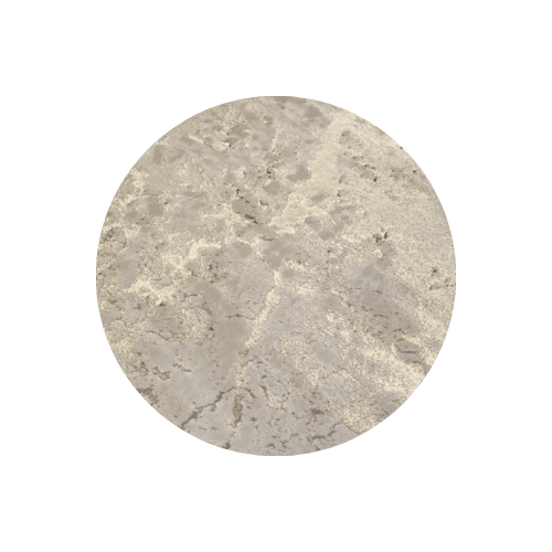 Jupiter Light Gold & Cream Metallic Marble Velvet Rug Sample Rug 