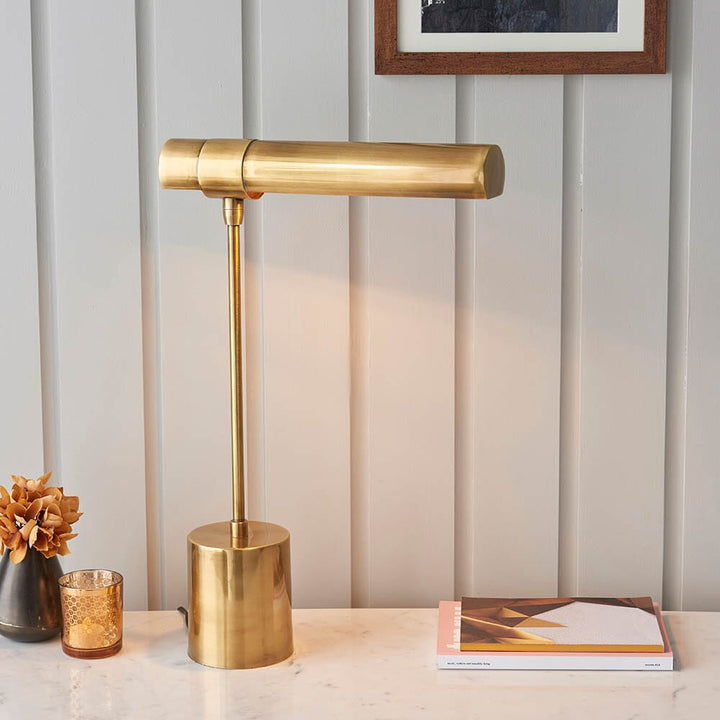 Karna Gold Modern Task Table Lamp Lighting 