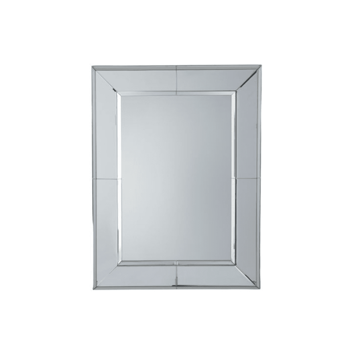Kempsford Medium Silver Rectangular Wall Mirror Mirror 