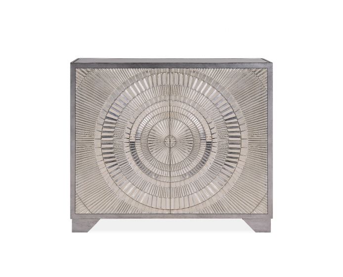 Leverette Silver Premium 2 Door Sideboard Furniture 