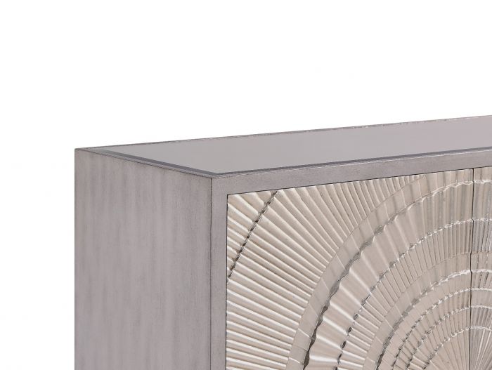 Leverette Silver Premium 2 Door Sideboard Furniture 