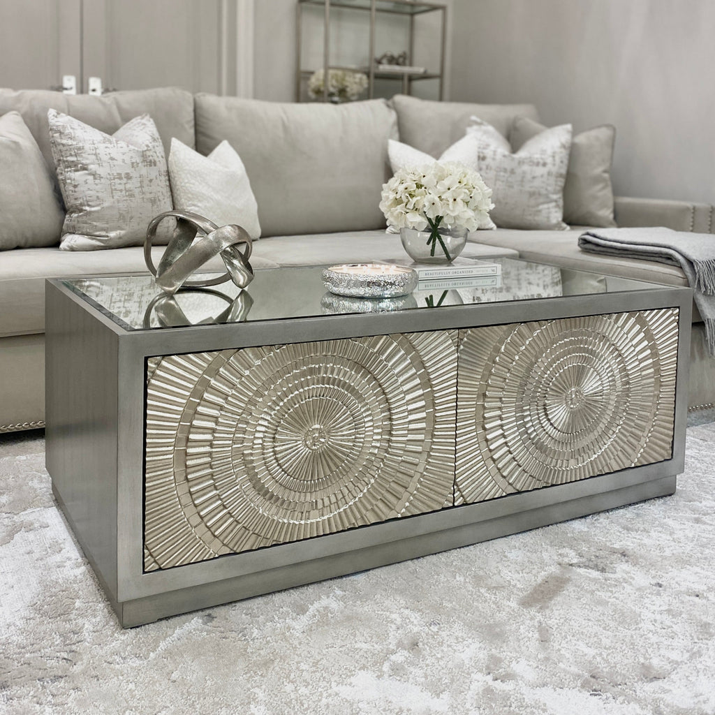 Leverette Premium 4 Drawer Coffee Table