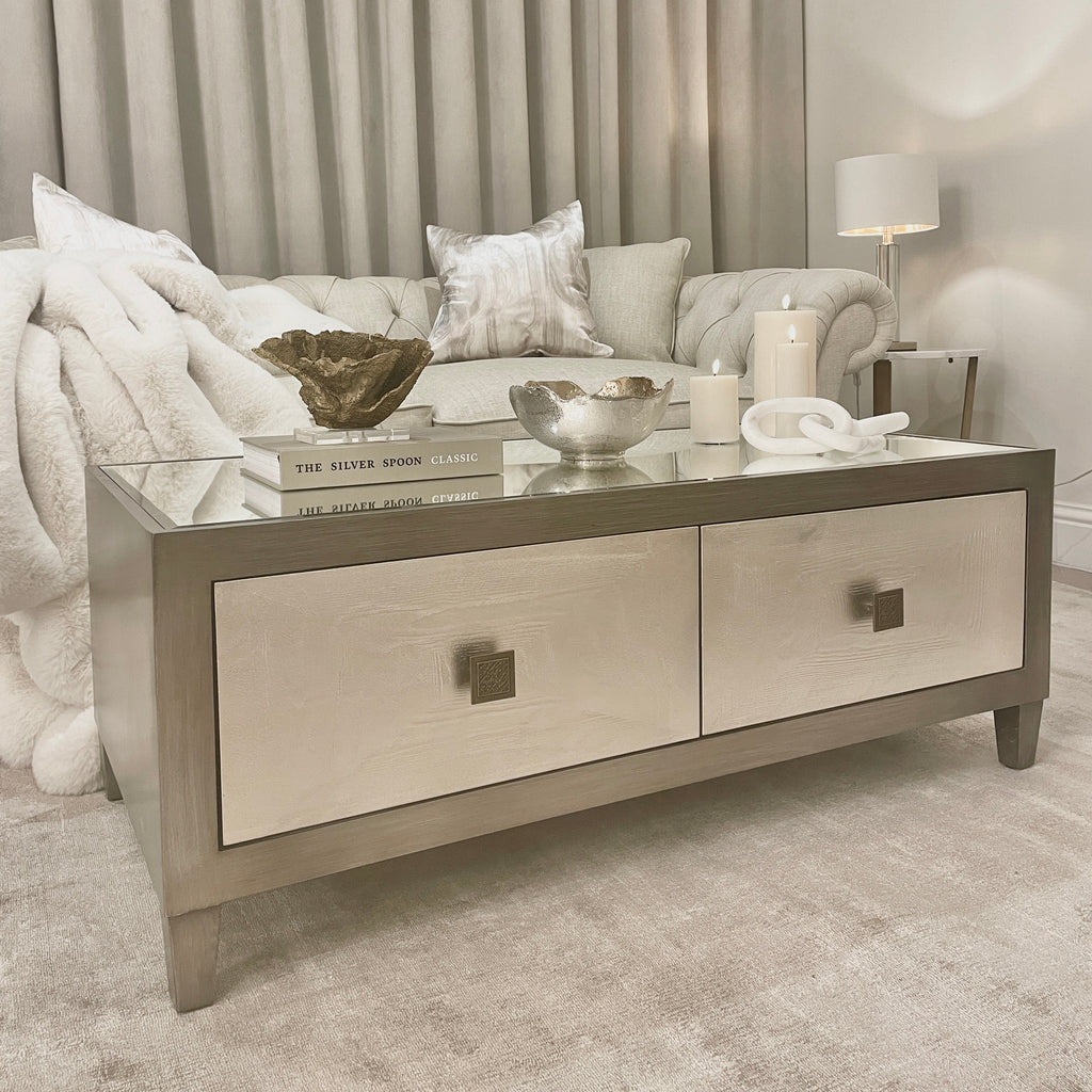 Lockett Premium & Bronze Coffee Table