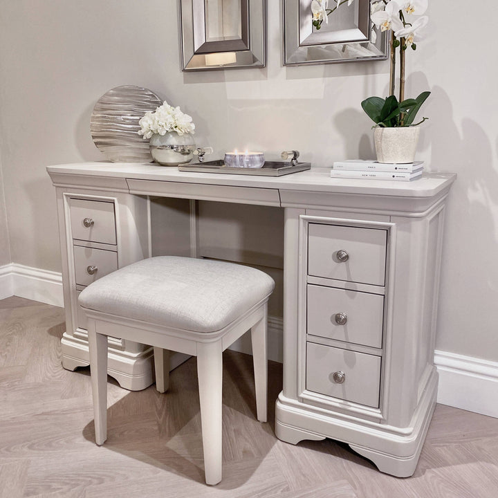 Louvre Taupe Wooden Dressing Table Furniture 