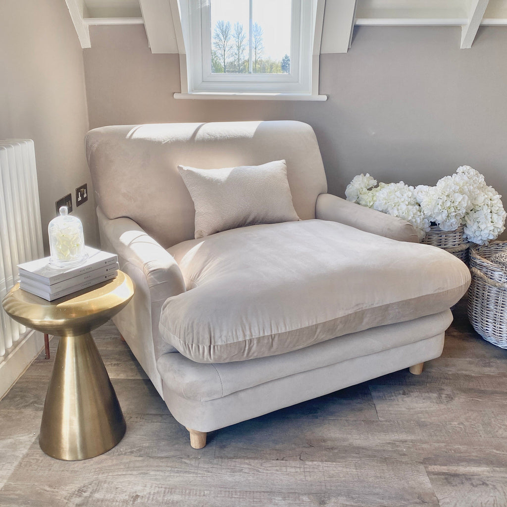 Marshmallow Velvet Squashy Chair