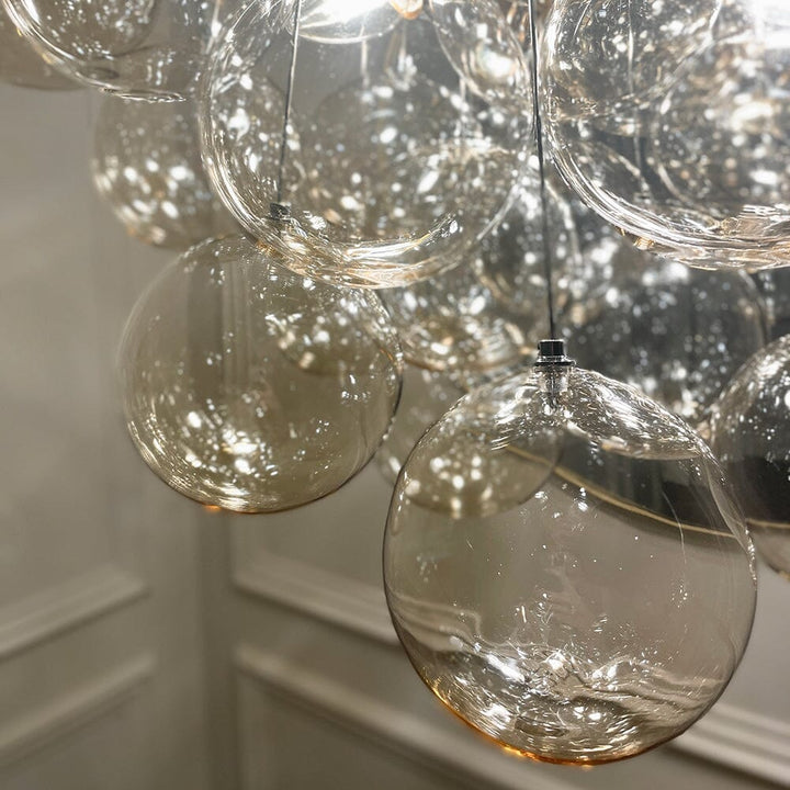 Mirabel Gold Cluster Bubble Ceiling Light Pendant Lighting 
