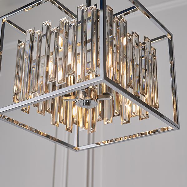 Modica Silver 4 Pendant Light Lighting 