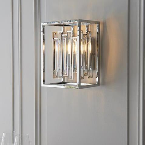 Modica Silver Wall Light Lighting 