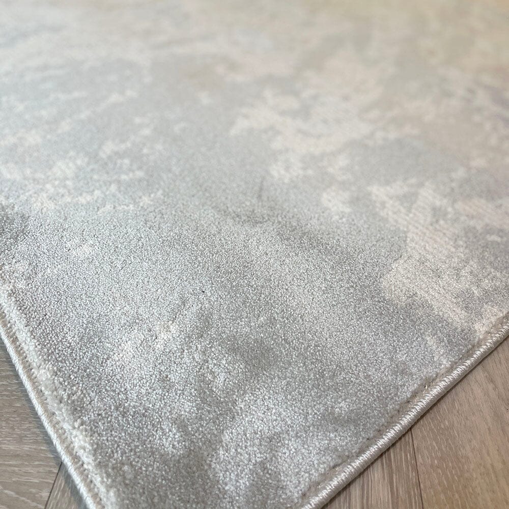 Montane Ivory & Grey Marble Effect Rug – Rowen Homes