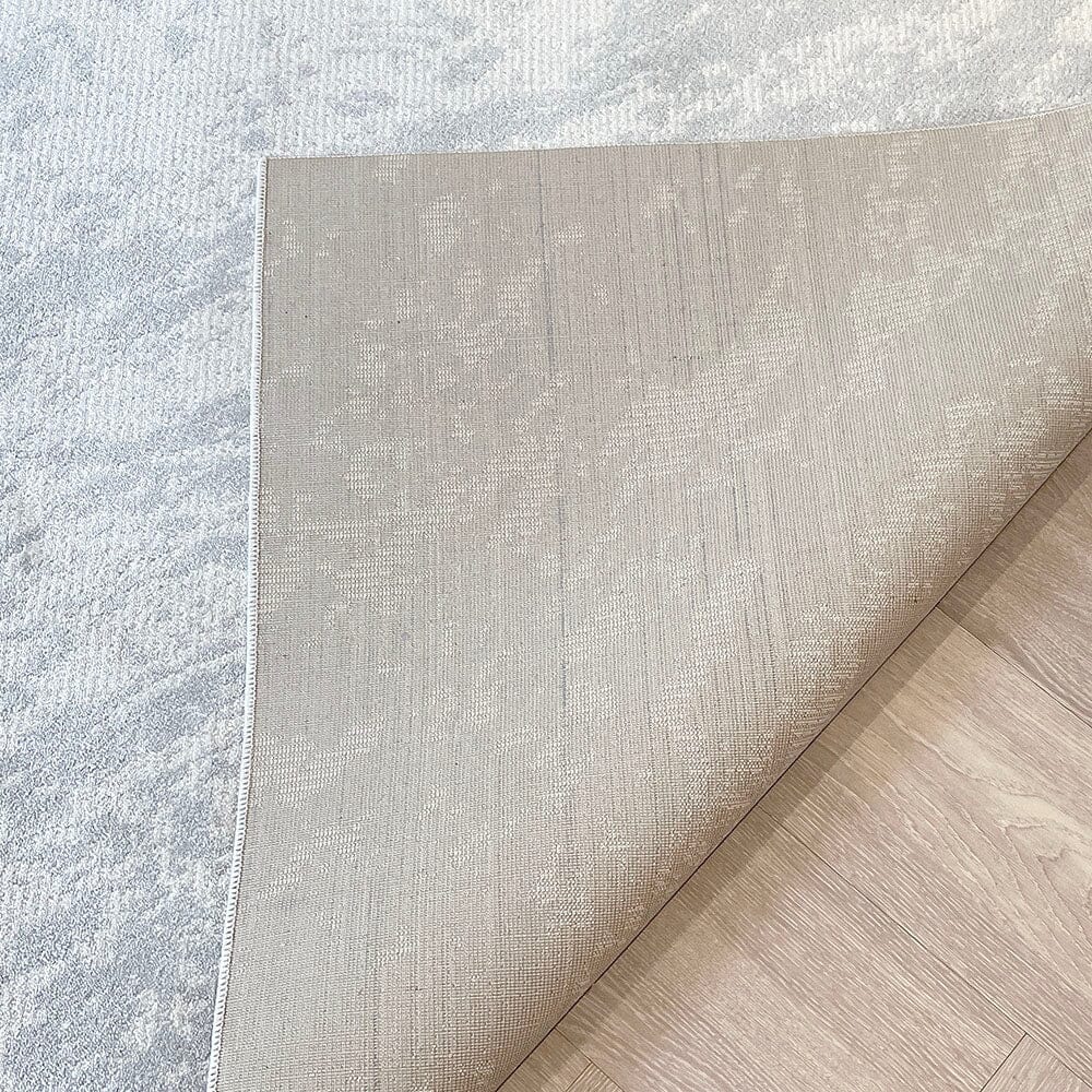 Montane Ivory & Grey Marble Effect Rug – Rowen Homes