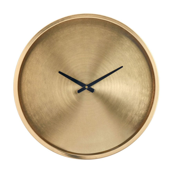Morston Brushed Gold Round Wall Clock Accessories 