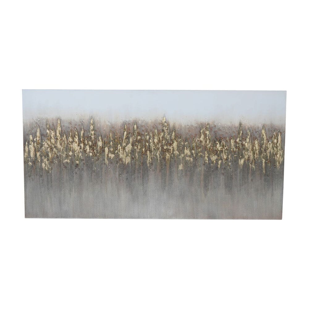 Nala Abstract Gold Canvas Wall Art Art 