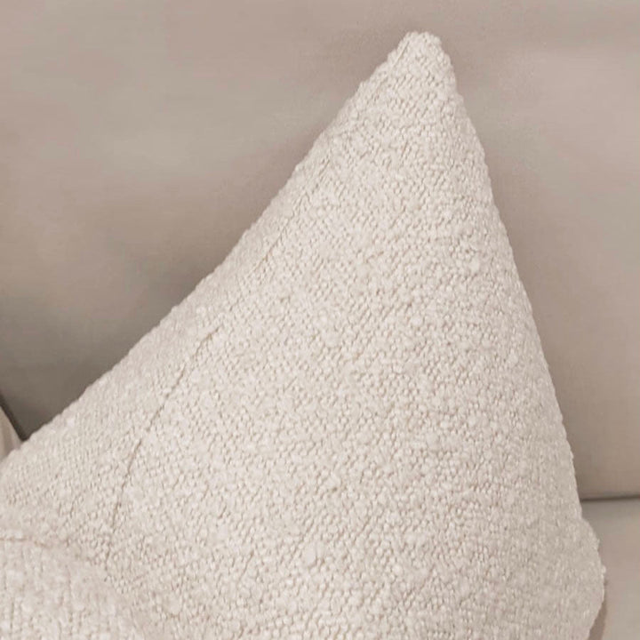 Nori Boucle Cream Bolster Cushion Cushion 