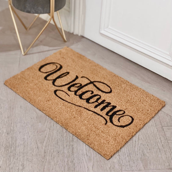 Oaken 'Welcome' Doormat Rug 