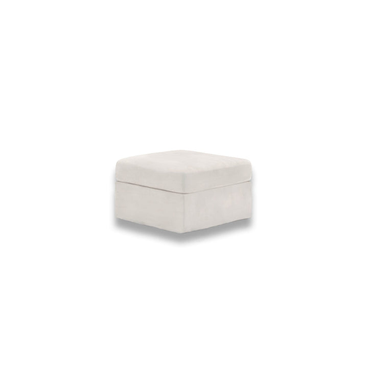 Olivia Cream Premium Chair Footstool with Hidden Feet MTO Sofa 