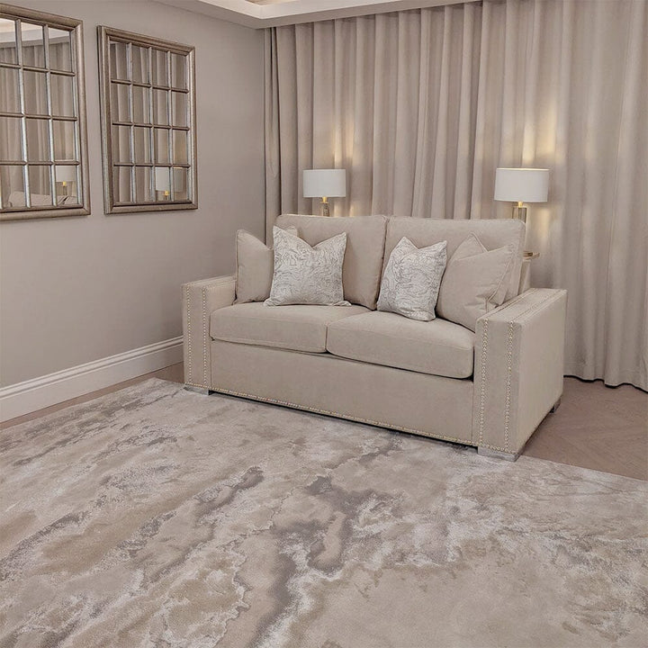 Olivia Cream Premium Medium Sofa Bed MTO Sofa 