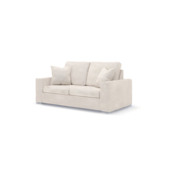 Olivia Cream Premium Medium Sofa with Hidden Feet MTO Sofa 