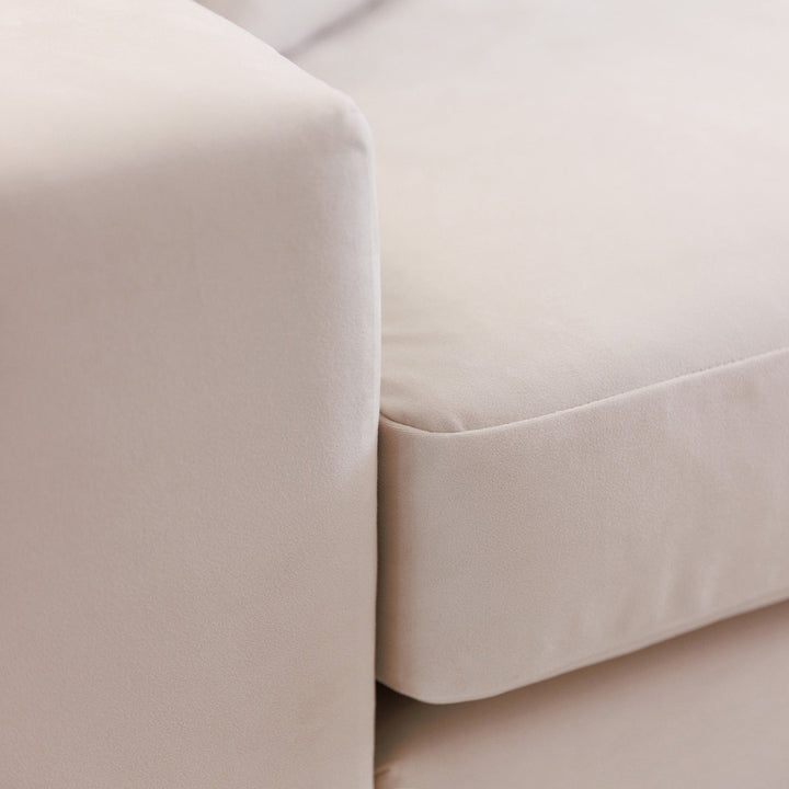 Olivia Cream Premium Small Sofa MTO Sofa 