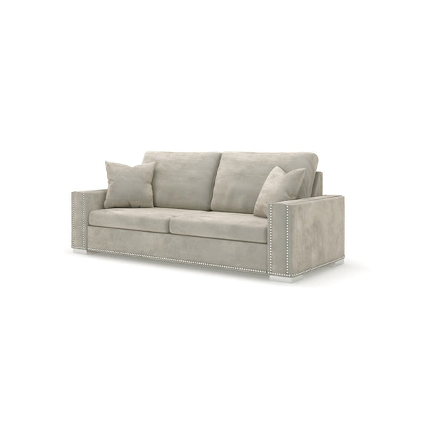 Olivia Dove Grey Luxury Large Sofa 
