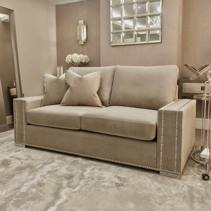 Olivia Platinum Premium Medium Sofa Sofa 