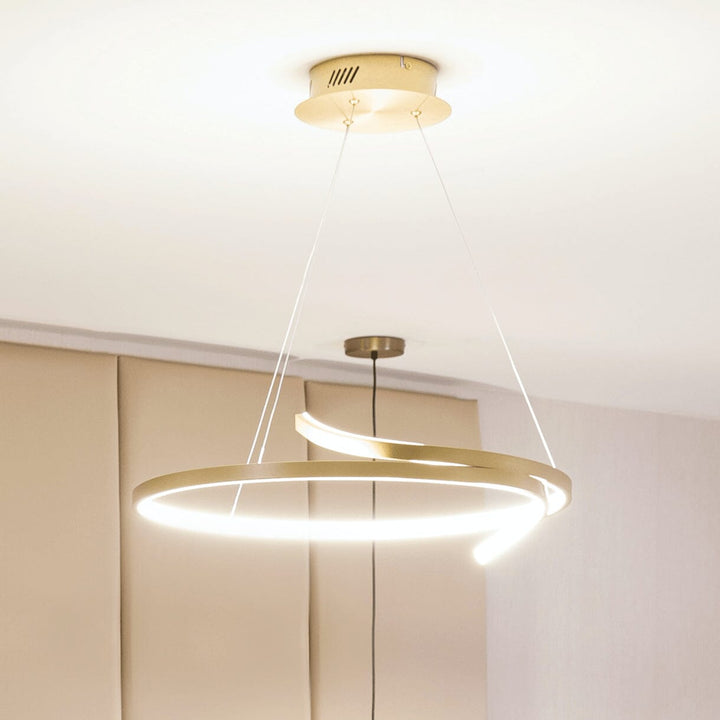 Orato Gold Adjustable Pendant Ceiling Light Lighting 