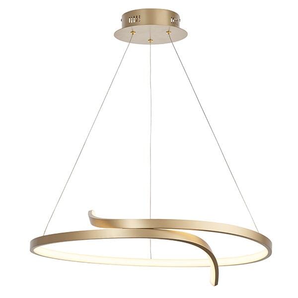 Orato Gold Adjustable Pendant Ceiling Light Lighting 