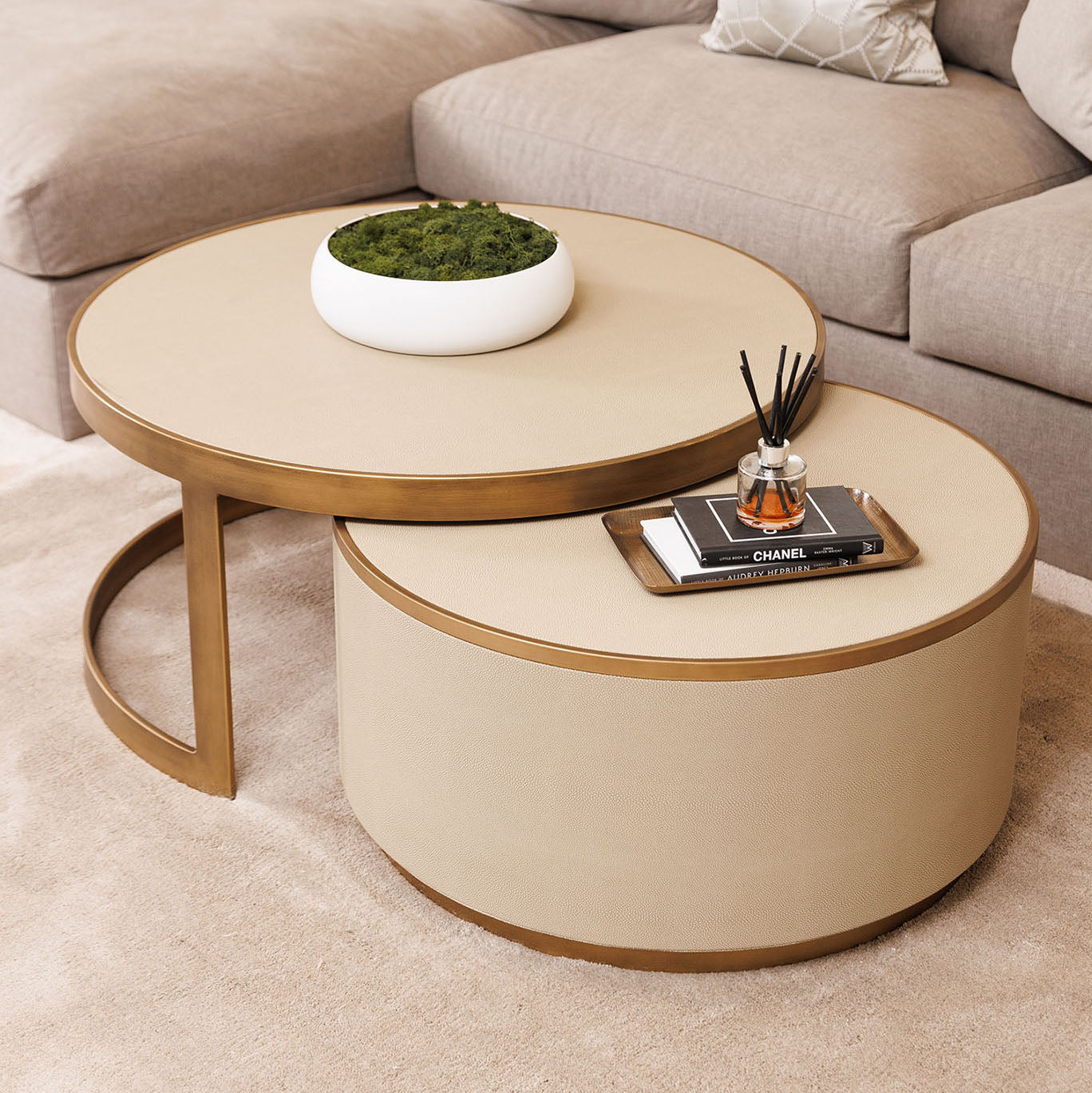 Paddington Nest of 2 Coffee Tables Rowen Homes