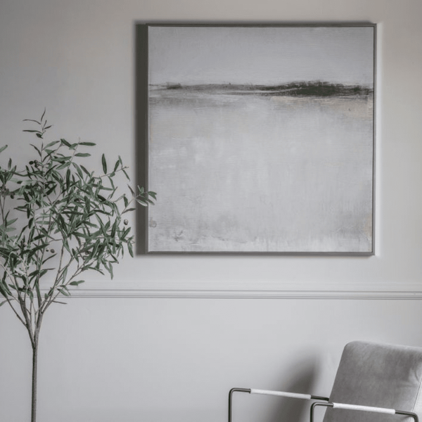 Pizarro Abstract Framed Canvas Wall Art Art 