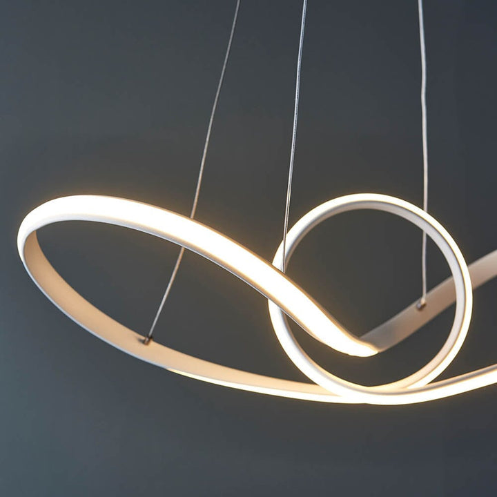 Plexus LED Loop White Pendant Ceiling Light Lighting 