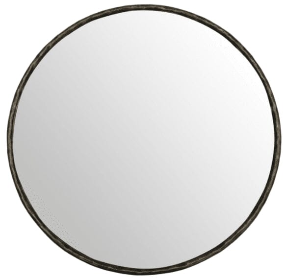 Raya Bronze Circular Mirror Mirror 